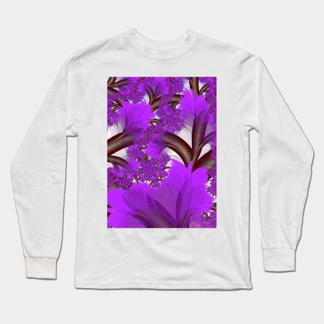 Jacaranda Long Sleeve T-Shirt by pinkal